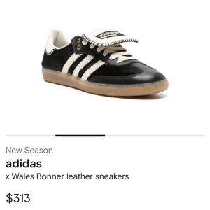 Adidas x Grace Wales Bonner Pony Sambas